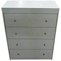 R2R Furniture Chest Of Four Drawers -White