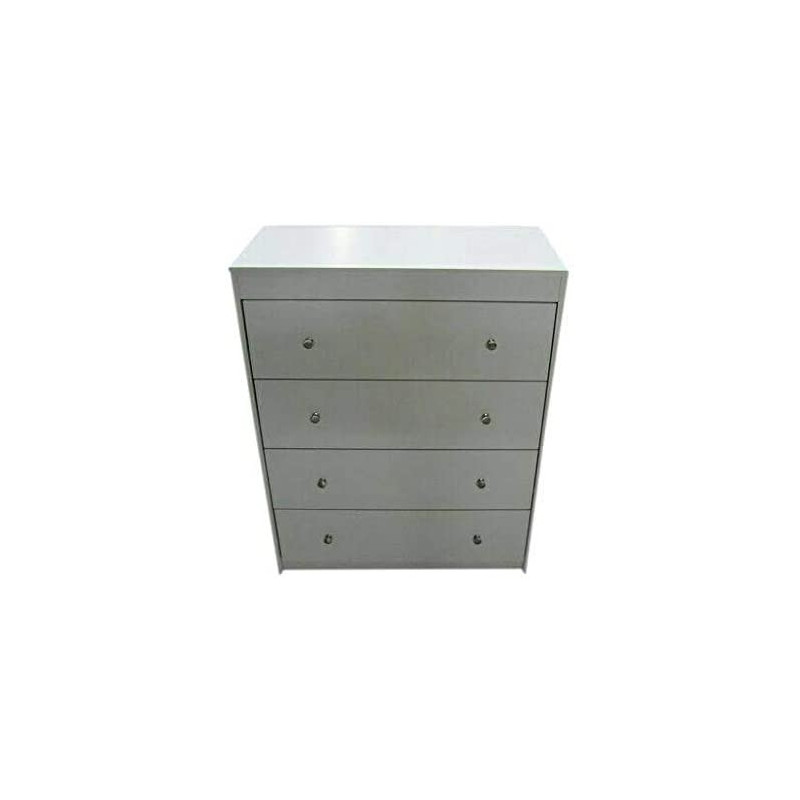 R2R Furniture Chest Of Four Drawers -White