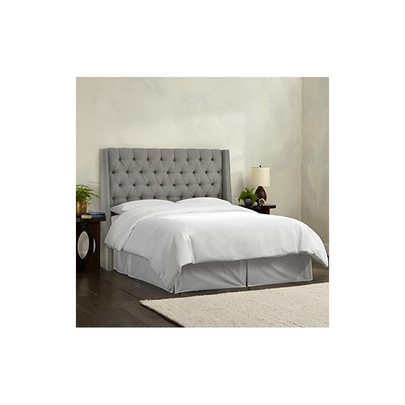 R2R Furniture Trading LLC Faux Leather Skyline Designer Bed (Super King, 200 x 200 CM, White)