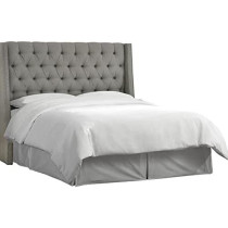 R2R Furniture Trading LLC Faux Leather Skyline Designer Bed (Super King, 200 x 200 CM, White)