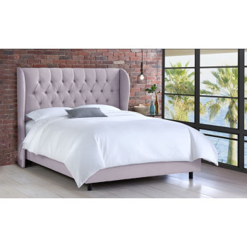 R2R Furniture Trading LLC Tufted Wingback Camilla Bed - Queen Size (160 x 200 CM)