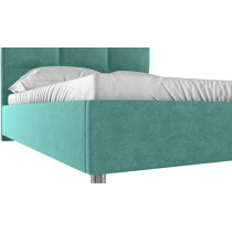 R2R Furniture Rosalie Green Color Super King Bed Frame (200 X 200 Cm)