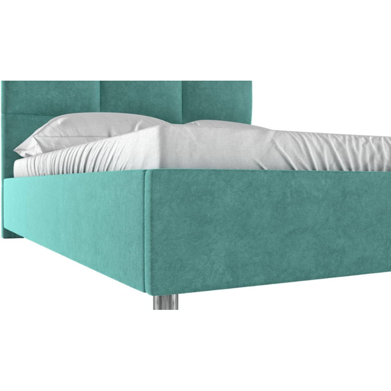 R2R Furniture Rosalie Green Color Super King Bed Frame (200 X 200 Cm)
