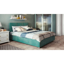R2R Furniture Rosalie Green Color Super King Bed Frame (200 X 200 Cm)