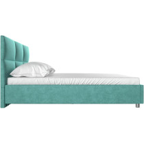R2R Furniture Rosalie Green Color Super King Bed Frame (200 X 200 Cm)