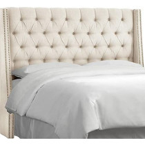 R2R Furniture Skyline Designer Bed - King Size (180 x 200 CM) (White, Faux Leather)