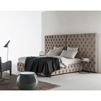 R2R Furniture Superior - Fine Crafted Designer Bed (White, Faux Leather)