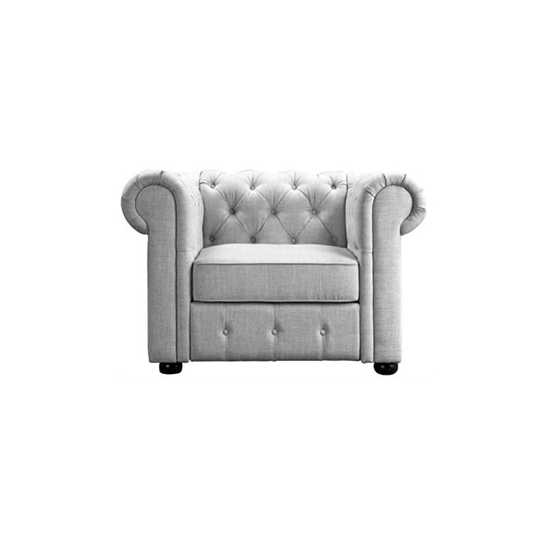 R2R Furniture Single Seater Tufted Button Sofa