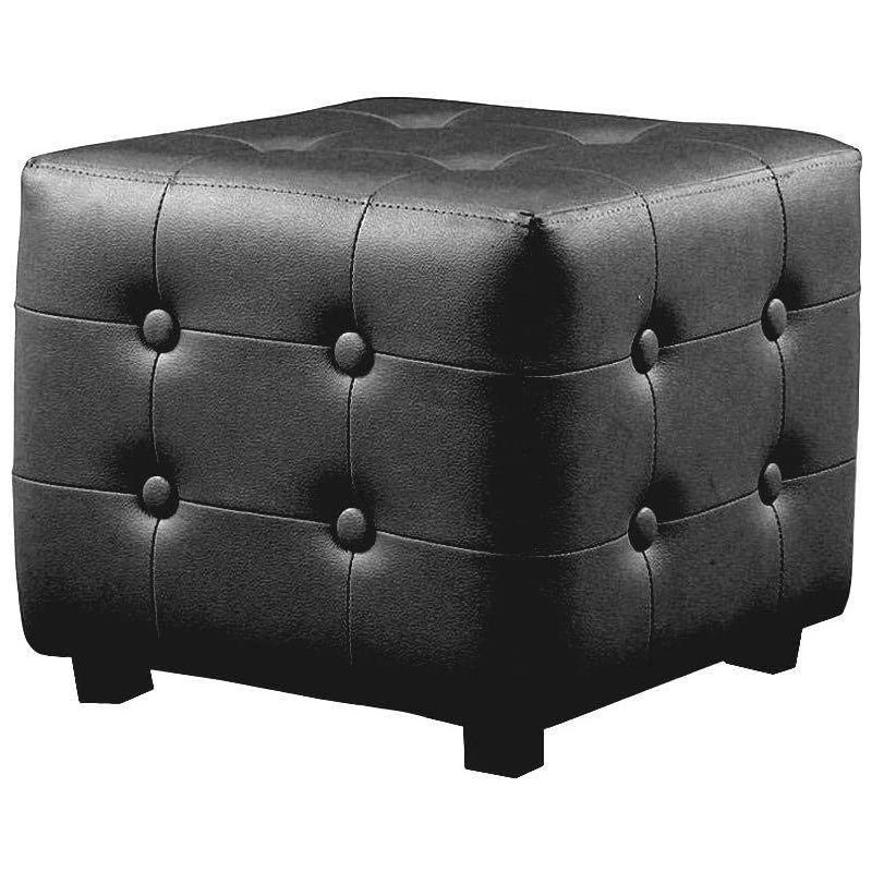 Cubic Pouffe-Black