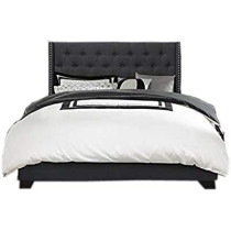 R2R Furniture EL BED Home Design Brady Upholstered Bed King Size 