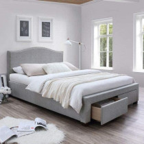 R2R Furniture ELMO UPHOLSTERED BED QUEEN SIZE