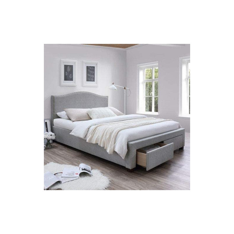 R2R Furniture ELMO UPHOLSTERED BED QUEEN SIZE