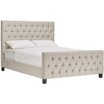 R2R Furniture EMARIE UPHOLSTERED BED QUEEN SIZE