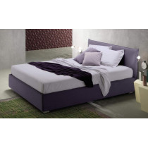 R2R Furniture ERIC KING SIZE BED WITH MATTRESS IN VELVET - 180X200