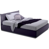 R2R Furniture ERIC KING SIZE BED WITH MATTRESS IN VELVET - 180X200