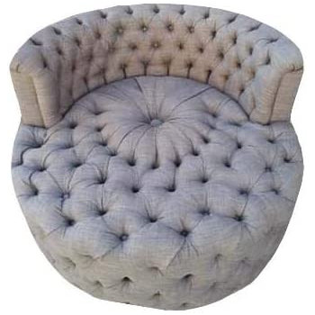 R2R Furniture GREY ON HUNDRED DIAMETER CHAIR