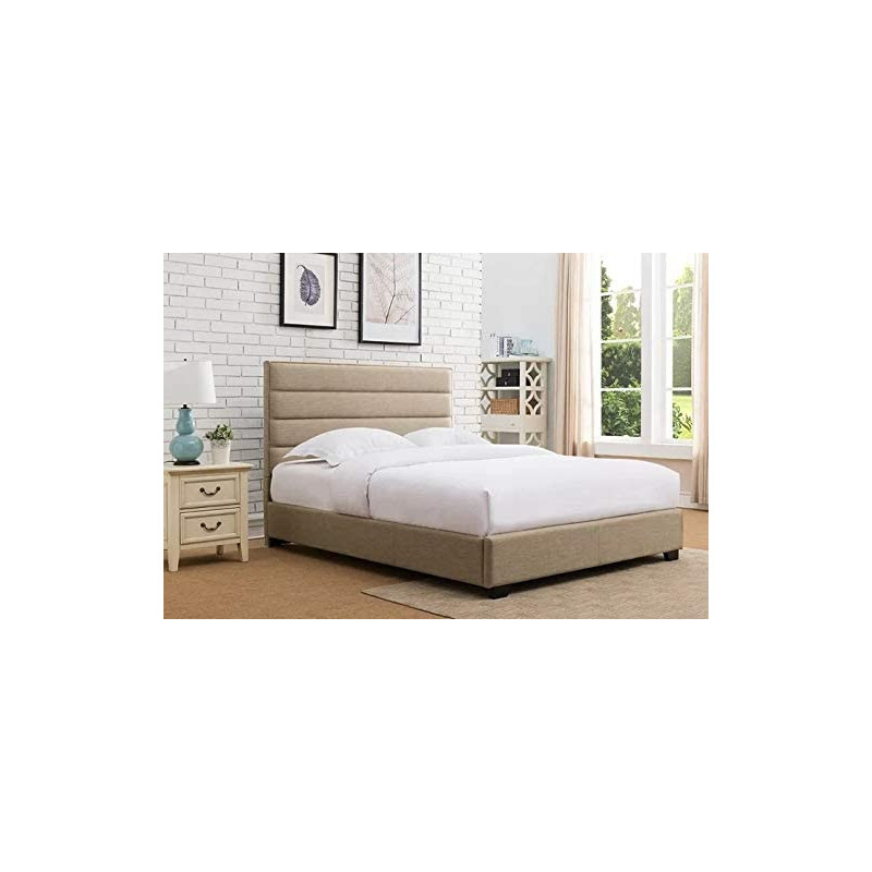 R2R Furniture HOWLEY UPHOLSTERED BED QUEEN SIZE