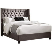 R2R Furniture HYDRA Tufted Wingback Queen size bed 160 * 200cm with Mattress by R2R Furniture