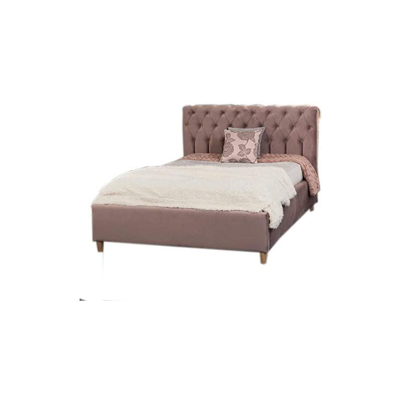 R2R Furniture Isla Upholstered Bed Queen Size 160X200CM