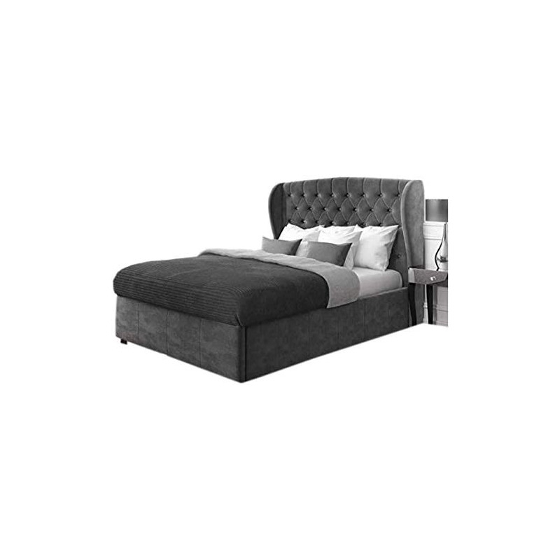 R2R Furniture JESSIE King size bed with Mattress