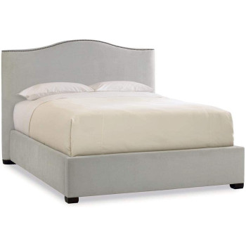 R2R Furniture KATHY UPHOLSTERED NAILHEAD TRIM KING SIZE BED