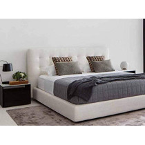 R2R Furniture King Living Room Bed With Mattress 180cm x 200cm - King Size