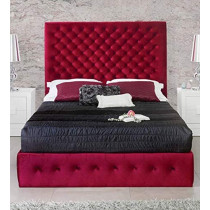 R2R Furniture Leonor Red Queen Bed