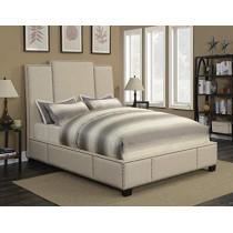 R2R Furniture LUNA DESIGNED BED QUEEN SIZE