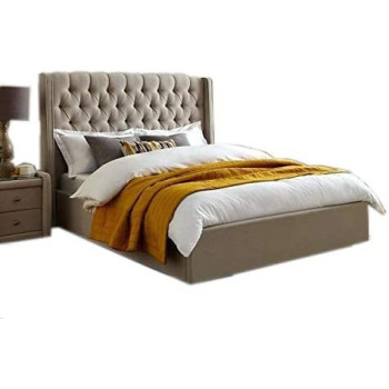 R2R Furniture MARC Tufted Design Bed Frame With Queen Size