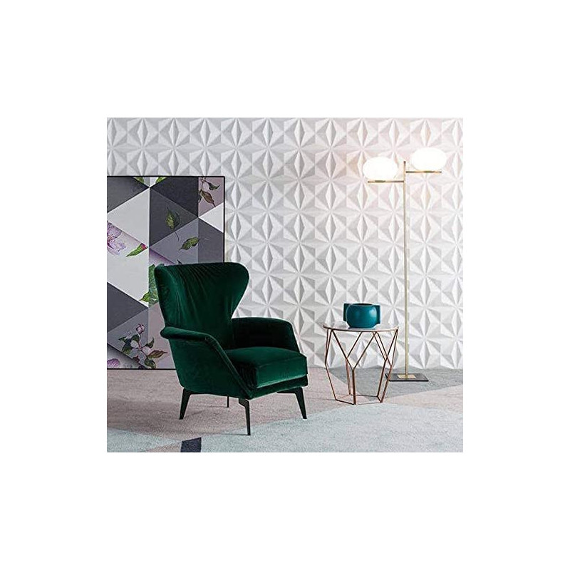 R2R Furniture Mastique Upholstered Design Single Seat Cushion Chair by R2R