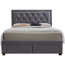 R2R Furniture MERCURY UPHOLSTERED DESIGN BED QUEEN SIZE