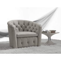 R2R Furniture Merrolet Upholstered Design Single Seat Cushion Chair by R2R