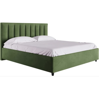 R2R Furniture Mexxony Comfort Upholstered Bed - Pillow Top Pocket Spring Mattress GreenWith Memory Foam by R2R Super King Size Green