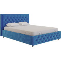 Earnest Comfort Upholstered Bed (Without Mattress) by R2R - Queen Size (160cm x 200cm) (grey)