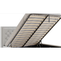Earnest Comfort Upholstered Bed (Without Mattress) by R2R - Super King Size (200cm x 200cm) (Beige)