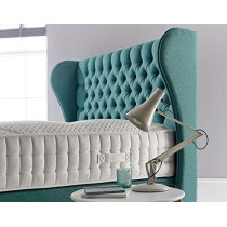R2R Furniture Mulberry 150Cm Hight Floor Standing Headboard Without Mattress : 180X200 (King Size)