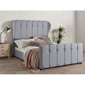 R2R Furniture Pavin Wing Back Queen Size Bed