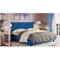 R2R Furniture Rosenity Comfort Upholstered Bed (Without Mattress) - Super King Size (200Cm X 200Cm) (Brown)