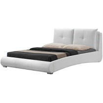 R2R Furniture Miami Queen Size Bed With Mattress (160X200)