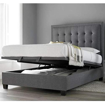 R2R Furniture Milano Grey Bed King Size