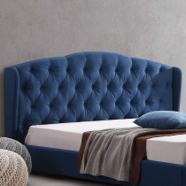 R2R Furniture New Modern Bed Frame With Handrail For Bedroom Furniture With Mattress : (King Size)
