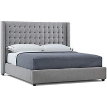 R2R Furniture Nicole King Floating Rail Bed Without Mattress- 180Cm X 200Cm