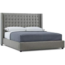 R2R Furniture Nicole King Floating Rail Bed Without Mattress- 180Cm X 200Cm