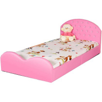 R2R Furniture Pinky Bed With 90X200 Mattress