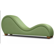 R2R Furniture R2R Furniture Comfortable S-Shape Sofa-Chair, Loveseat Bonded Stretch. (Green)