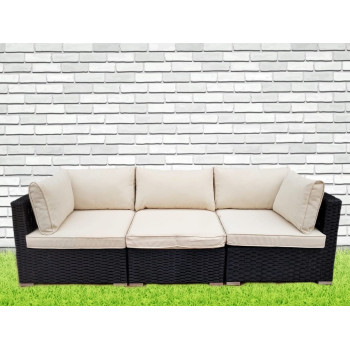 R2R Furniture R2R Furniture Round Wicker Rattan (Garden Furniture)