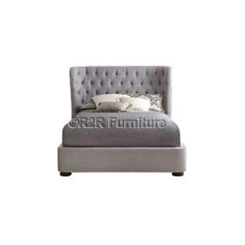 R2R Furniture R2R Furniture Webster Designer Bed With Mattress - Queen Size 160X200 Cm