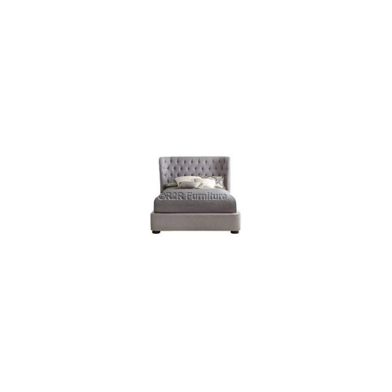 R2R Furniture R2R Furniture Webster Designer Bed With Mattress - Queen Size 160X200 Cm