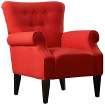 R2R Furniture Red Arm Chair