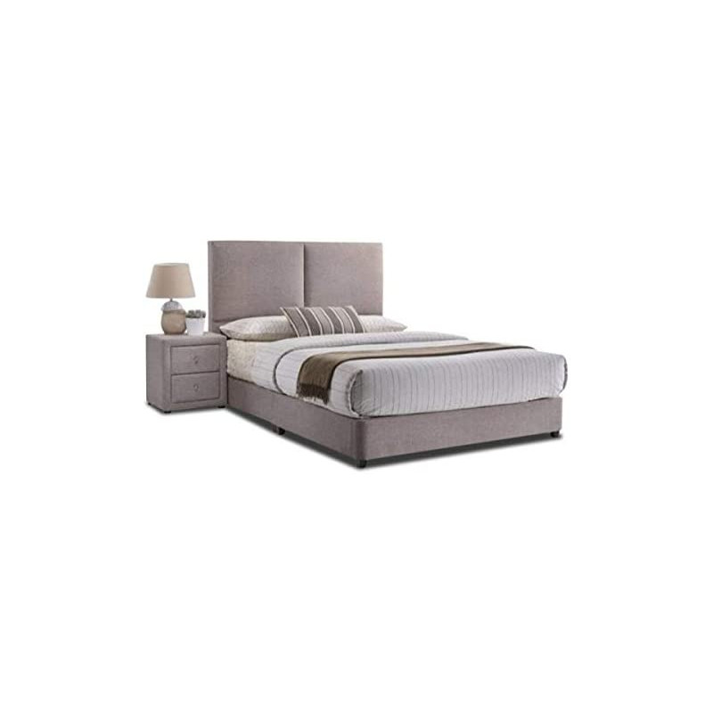 R2R Furniture Retech Fabric Storage Bed Frame - Queen Size